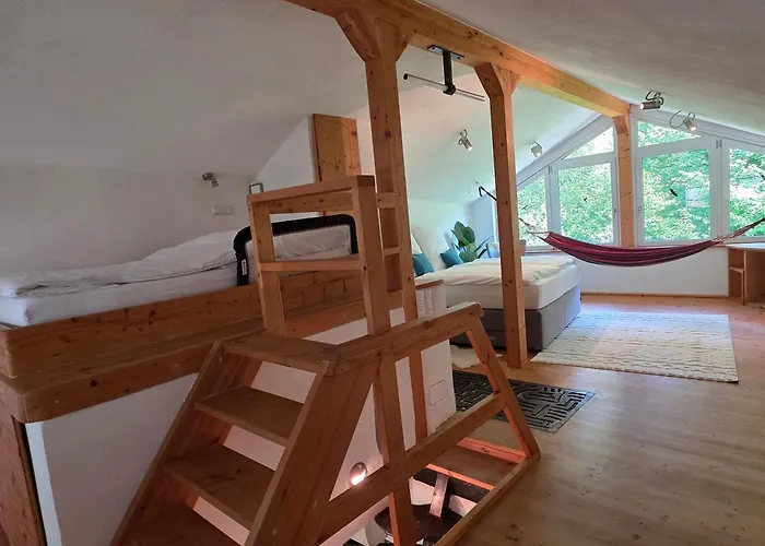Ferienhaus Design Ferienhaus bei Salzburg mit Kamin *