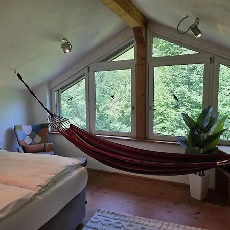 בית נופש Rost Apartments - Ferienhaus Mit Kamin Und Haengematte